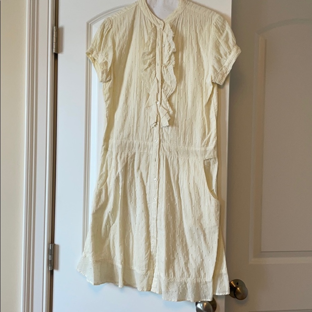 Delias cream dress, size 9/10